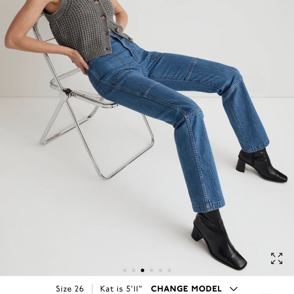 Madewell ‘90s Straight Utility Jean